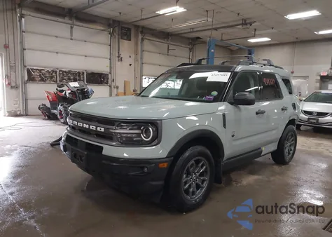 2024 Ford Bronco Sport Big Bend z USA, uszkodzony, nr VIN 3FMCR9B69RRF71679